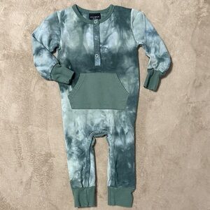 Little Bipsy Tie-Dye Baby Romper